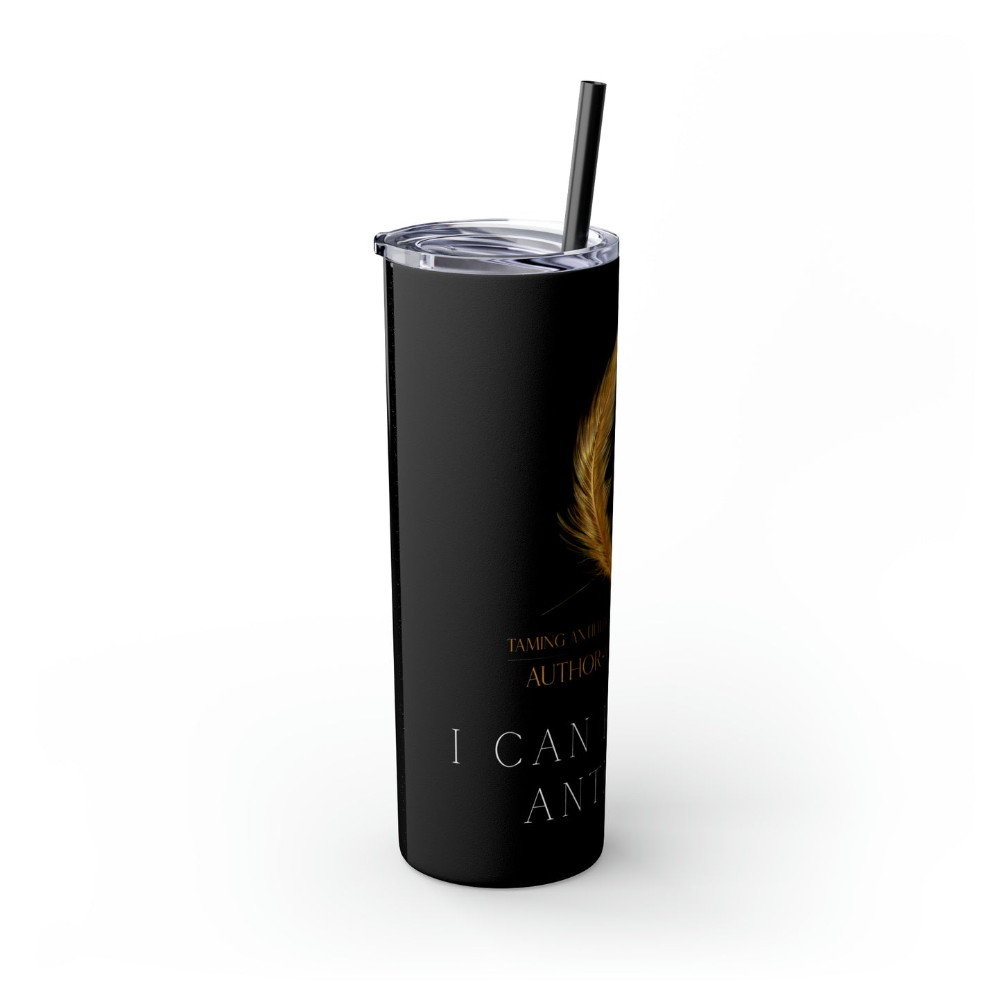 Skinny Tumbler with Straw, 20oz