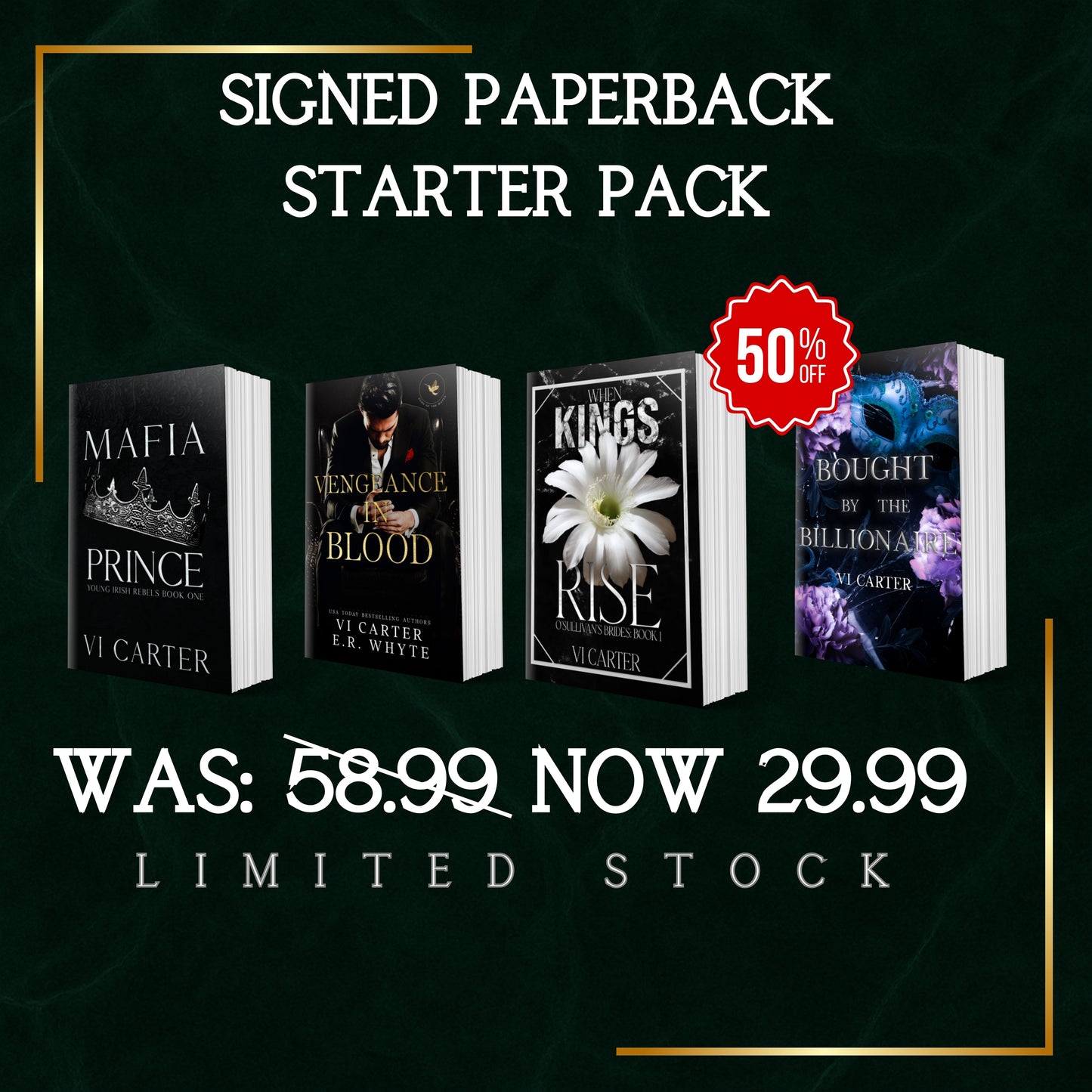 Signed Paperback Starter Pack