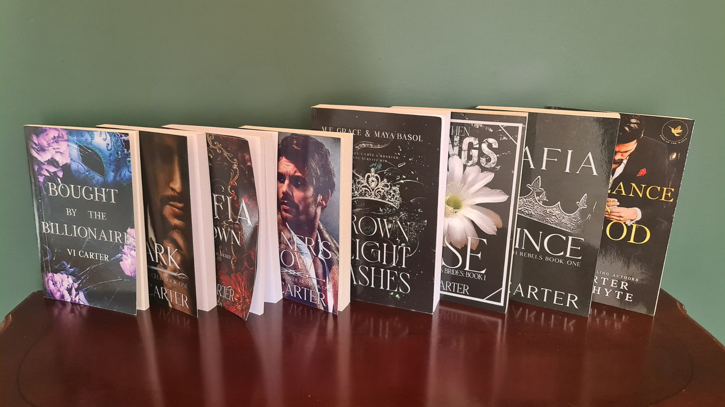Dark Mafia Romance Series Signed Set (Exclusive Edition)