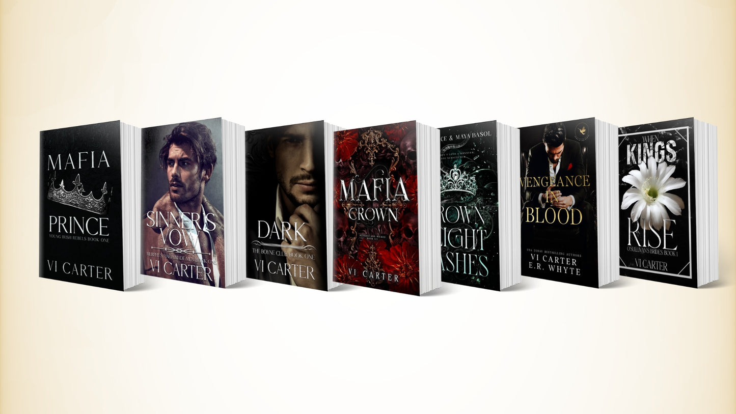 Dark Mafia Romance Series Signed Set (Exclusive Edition)