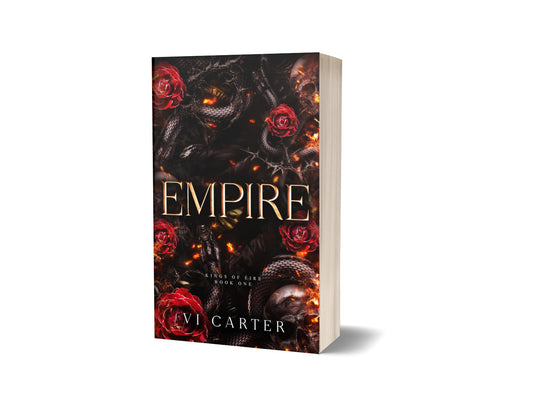 Empire by Vi Carter — Kings of Éire Book 1 paperback, dark Irish mafia romance