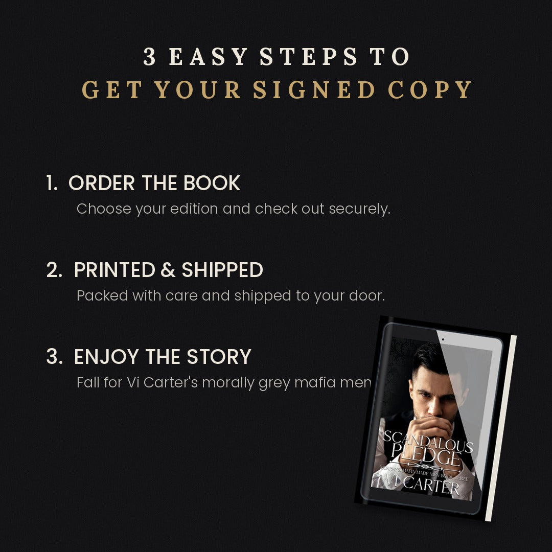 Scandalous Pledge #3 Signed Paperback