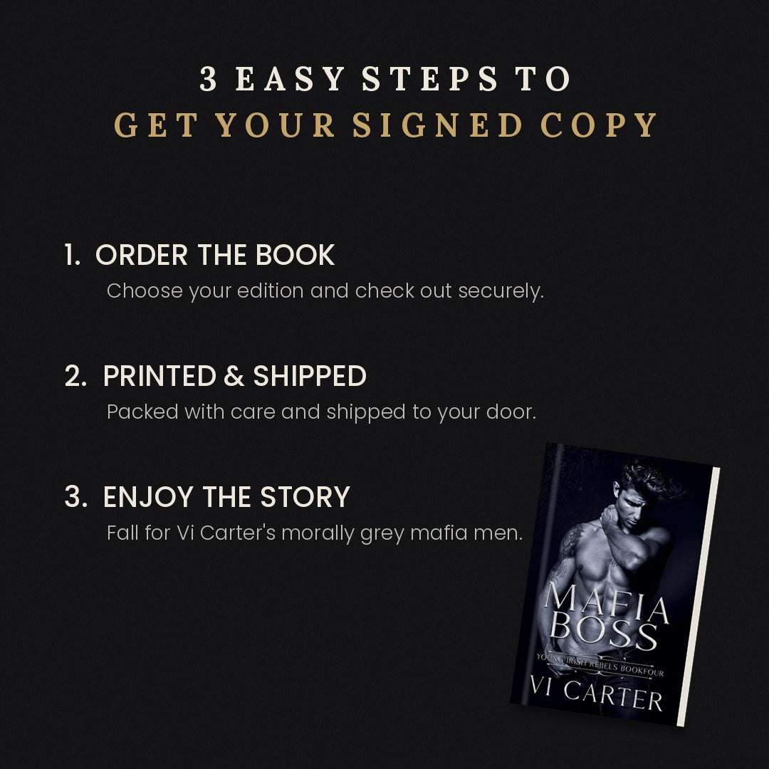 Mafia Boss #4 Signed Paperback