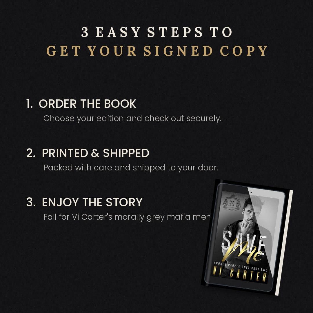 Save Me #2 (Signed Paperback)