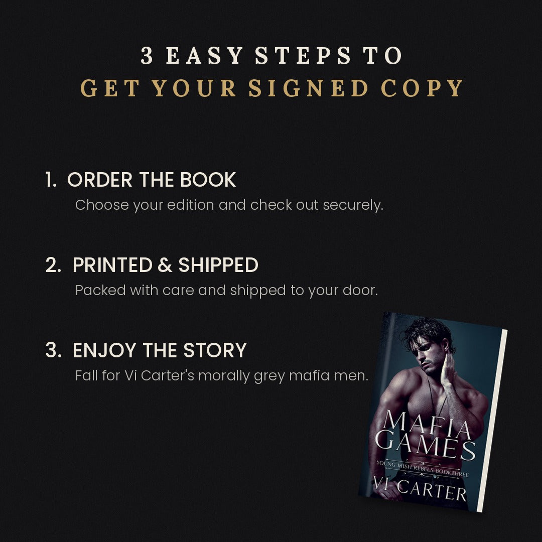 Mafia Games #3 (Signed Paperback )