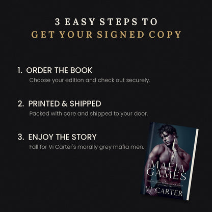 Mafia Games #3 (Signed Paperback )