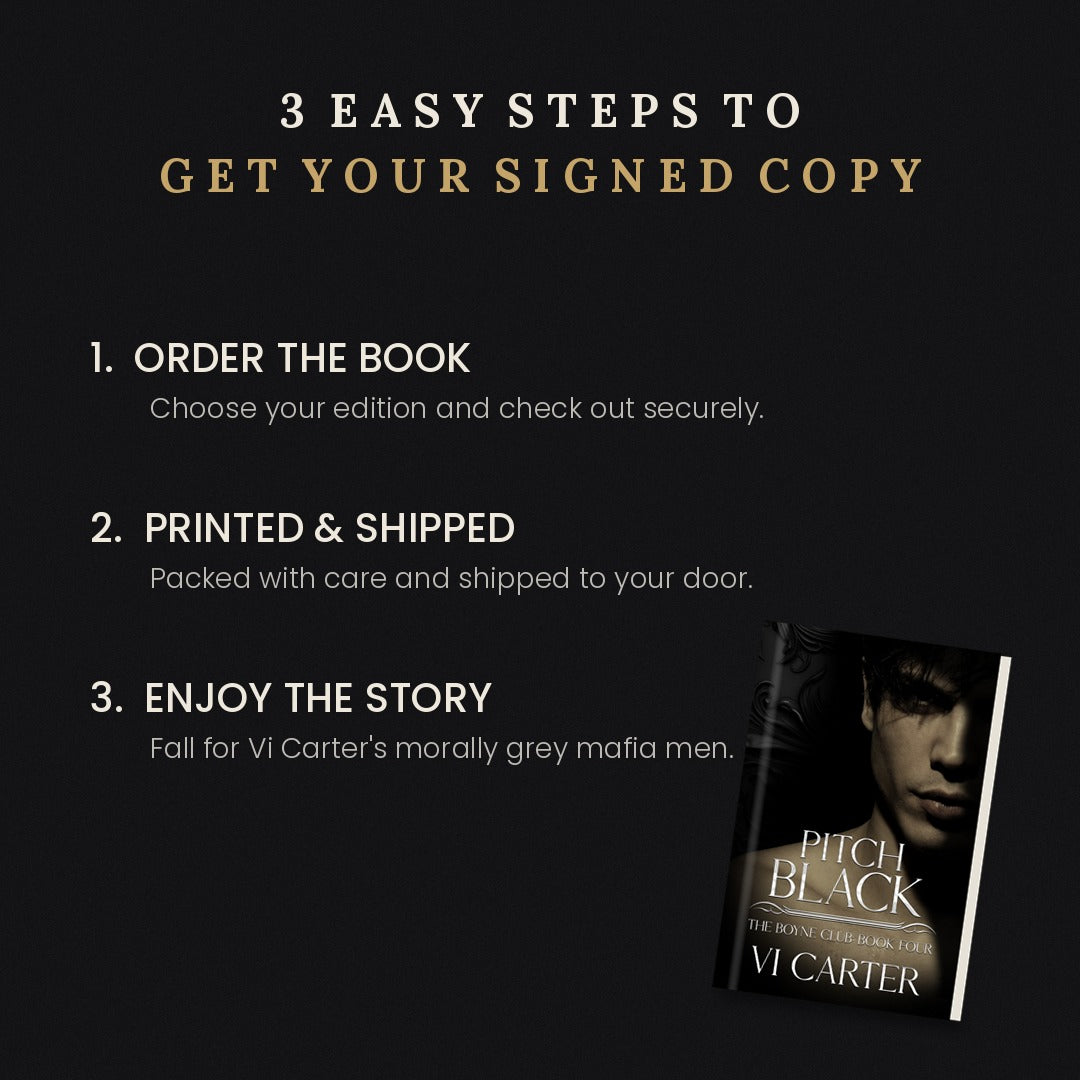 PITCHBLACK #4 Signed Paperback