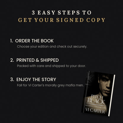 PITCHBLACK #4 Signed Paperback