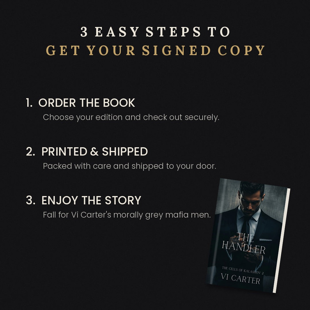 The Handler #2 Signed Papeback