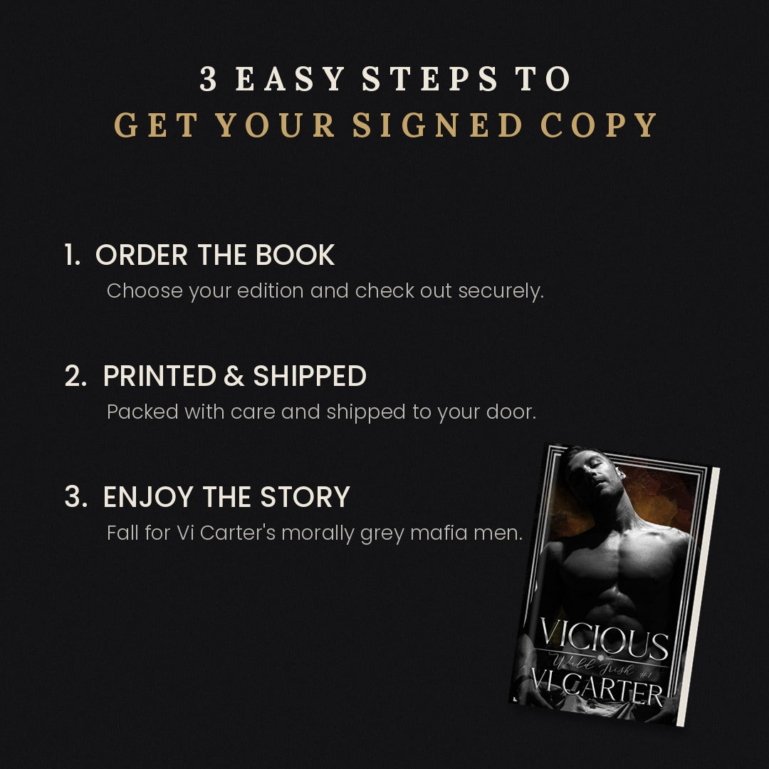 Vicious Signed Paperback