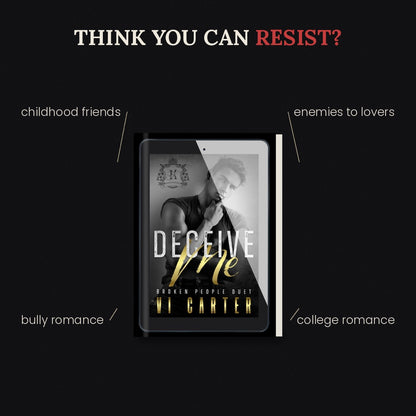 Deceive Me #1 (Signed  Paperback)