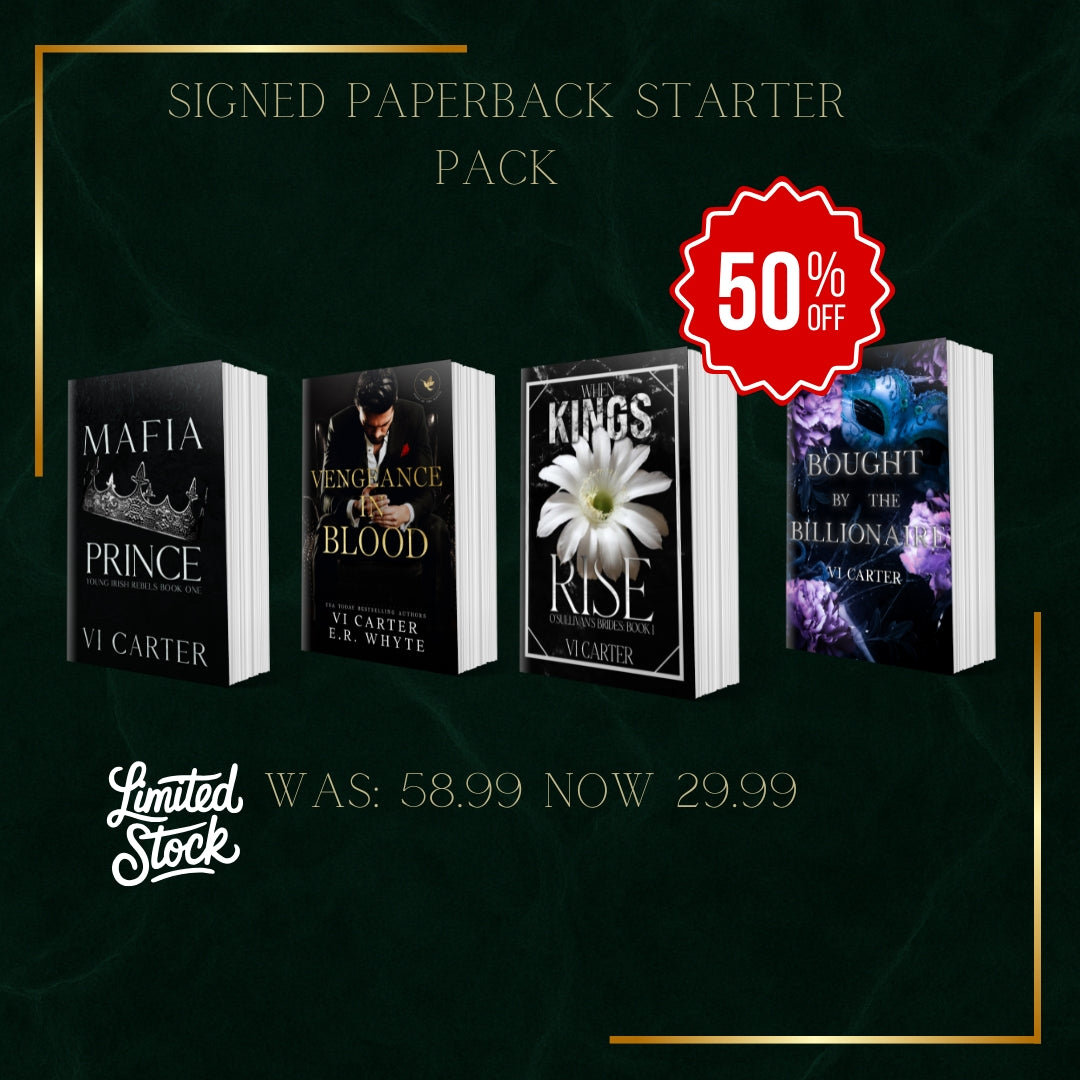 Signed Paperback Starter Pack