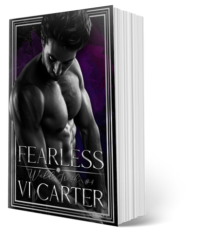 Fearless paperback by Vi Carter - Wild Irish signed paperback set
