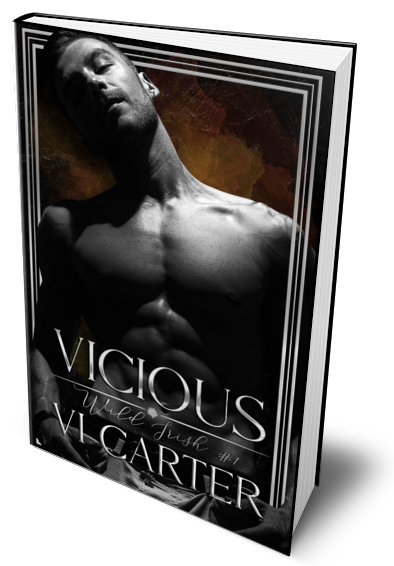 Vicious paperback by Vi Carter - Wild Irish signed paperback set