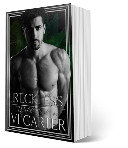 Reckless paperback by Vi Carter - Wild Irish signed paperback set