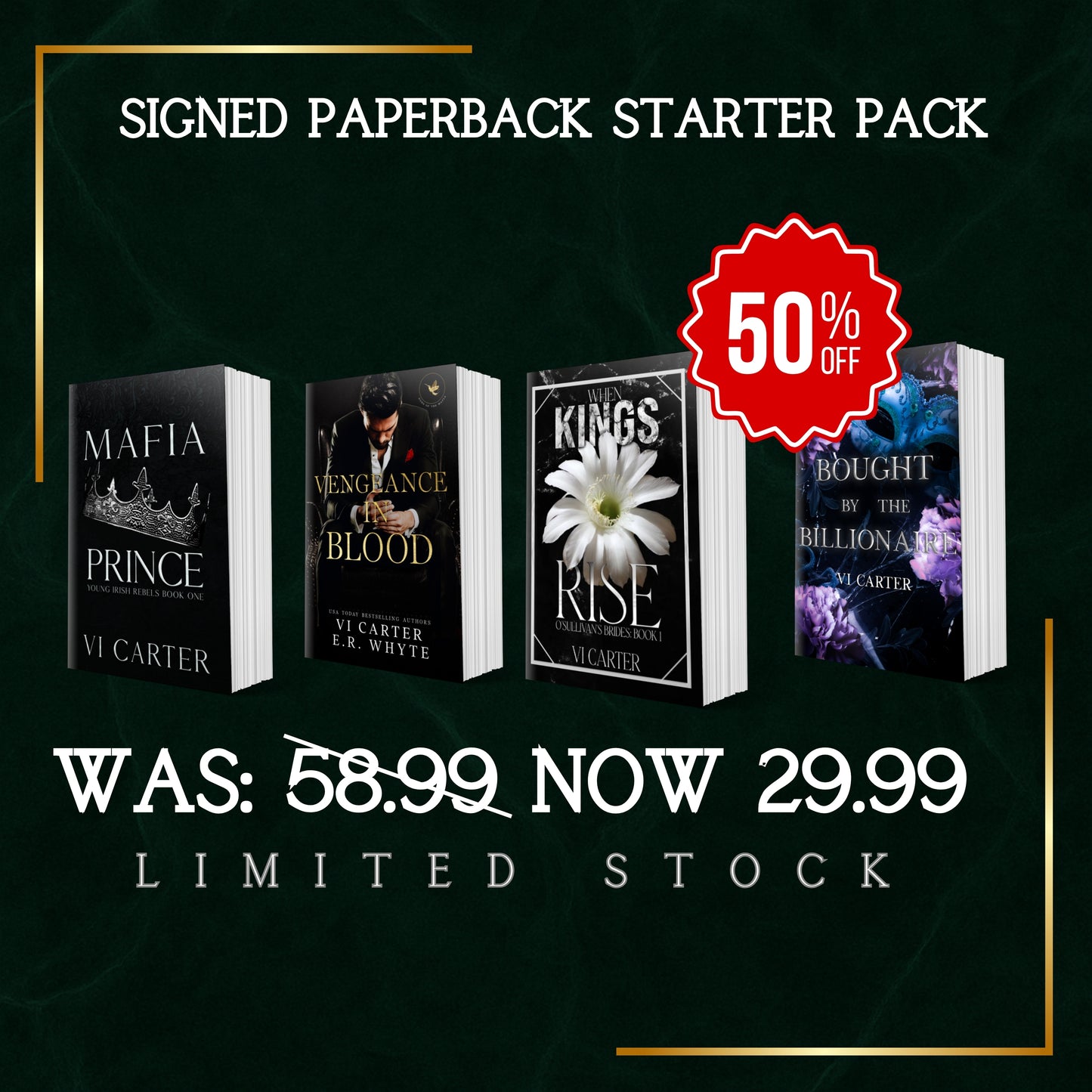 Signed Paperback Starter Pack