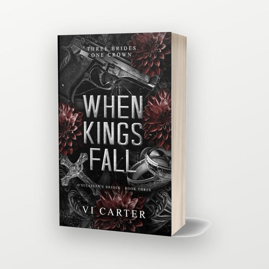 When Kings Fall by Vi Carter — signed paperback